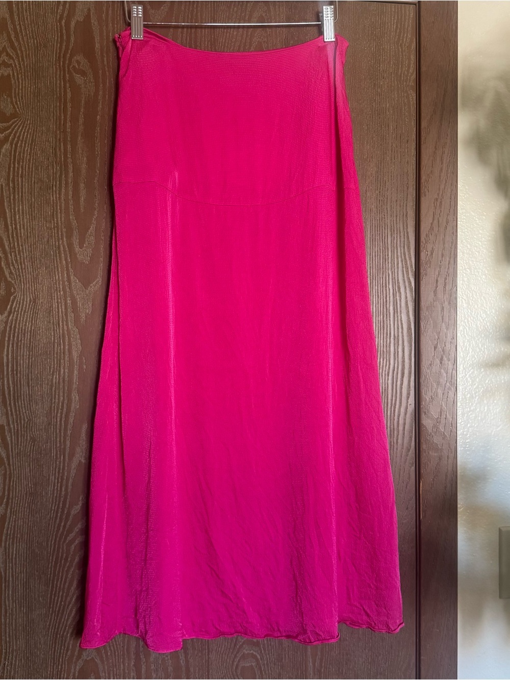 Everlane Bright Fuchsia Maxi Skirt